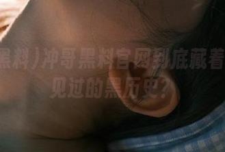 冲哥黑料官网到底藏着多少没见过的黑历史？